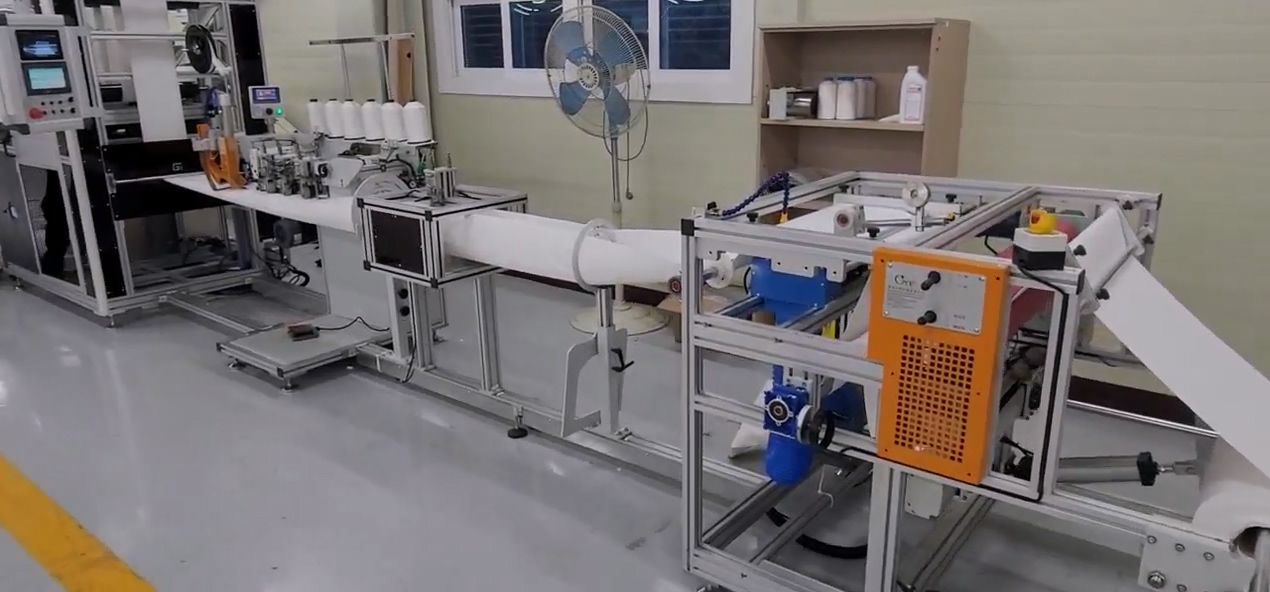 Star Machine bruker automatiske symaskiner for å produsere filterposer og forbedre effektiviteten